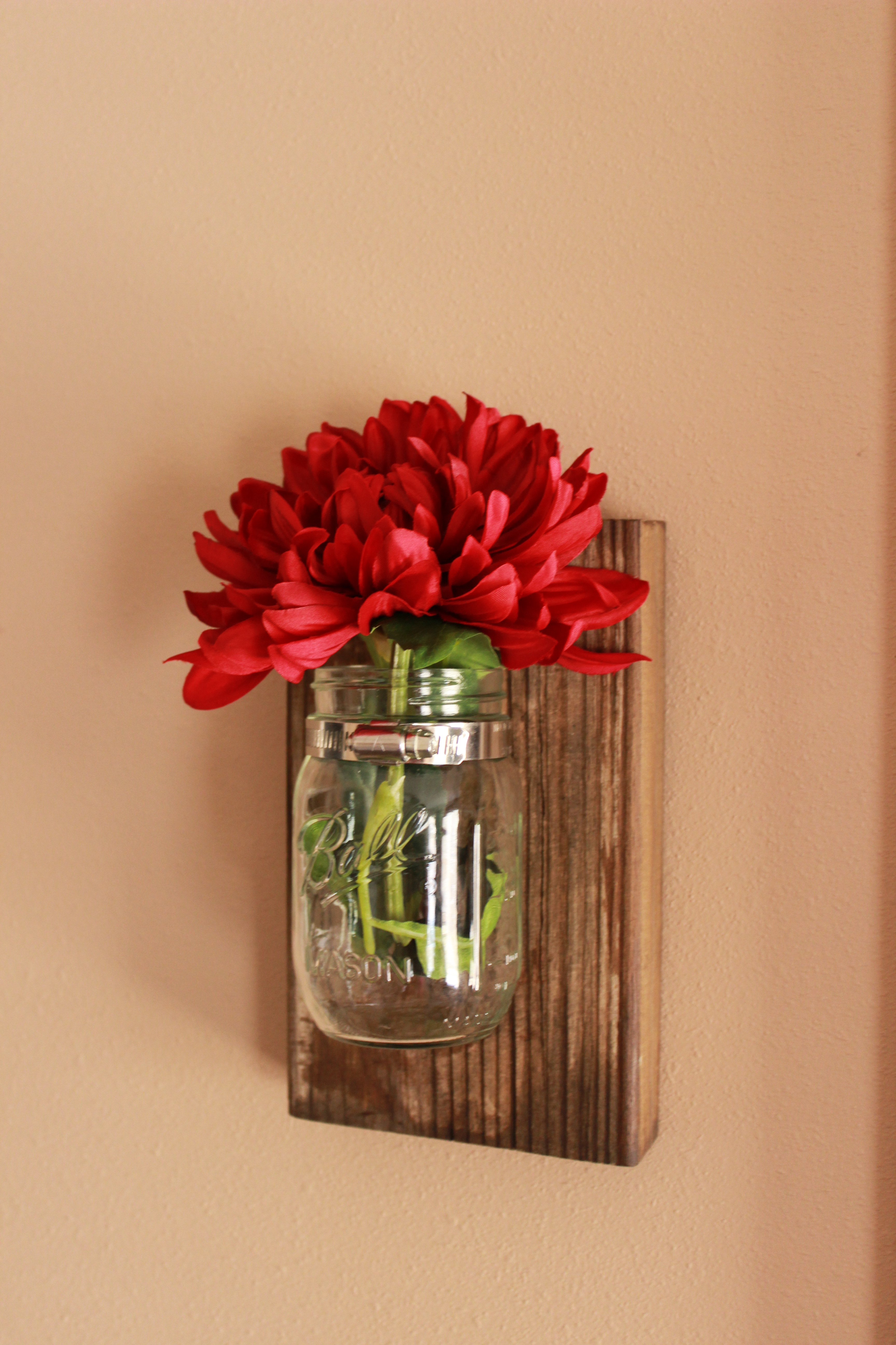 DIY Mason Jar Wall Decor - The Hamby Home