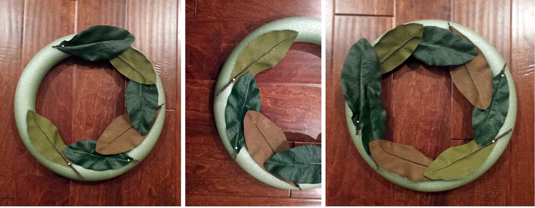 Magnolia-Wreath-Step1