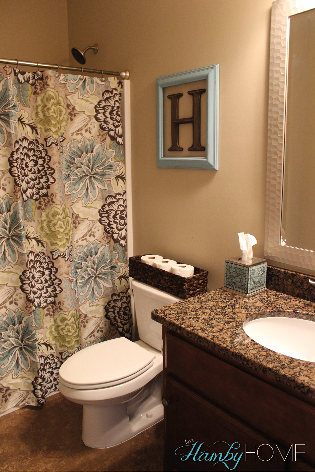 TGIF House Tour - Guest Bathroom - The Hamby Home