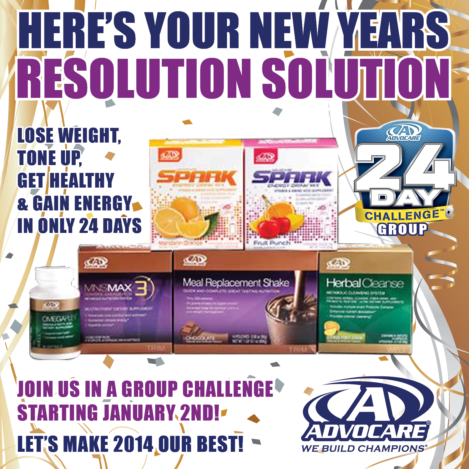 2014 Advocare 24 Day Group Challenge: UPDATE