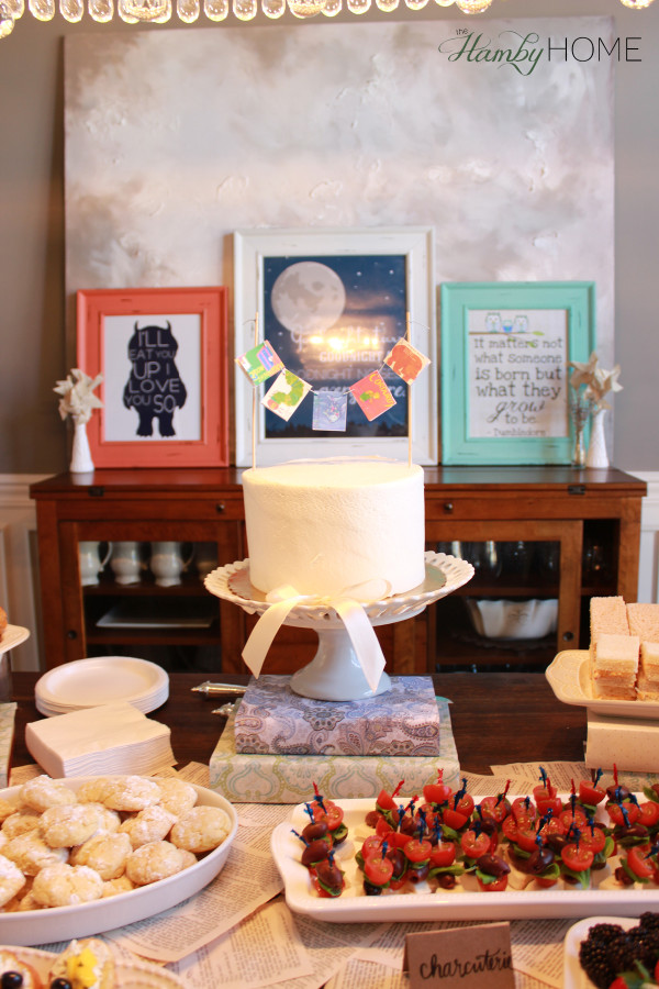 Book Themed Baby Shower - The Hamby Home